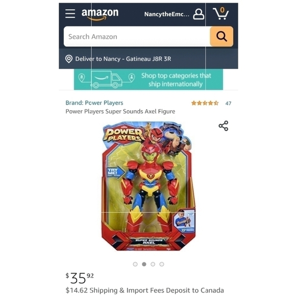 POWER players Axel New never used - Picture 7 of 13